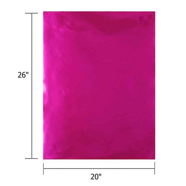 Metallic Paper - 20"x26", 12 sheets, Fuchsia
