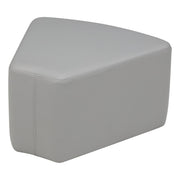 Pro Series Upholstered Wedge Ottoman 12" Height - Gray