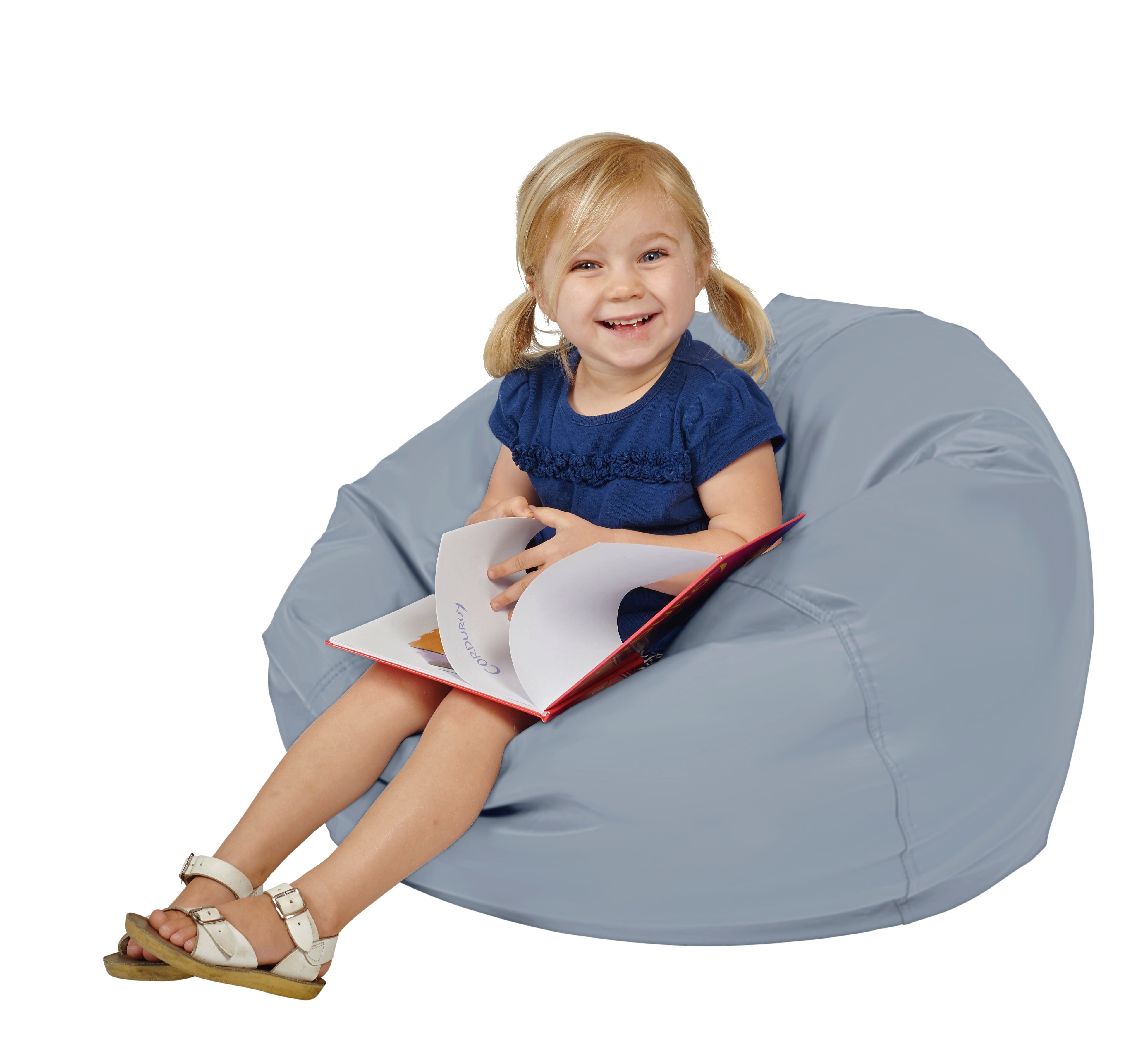 SoftScape Classic 26" Junior Bean Bag - Gray