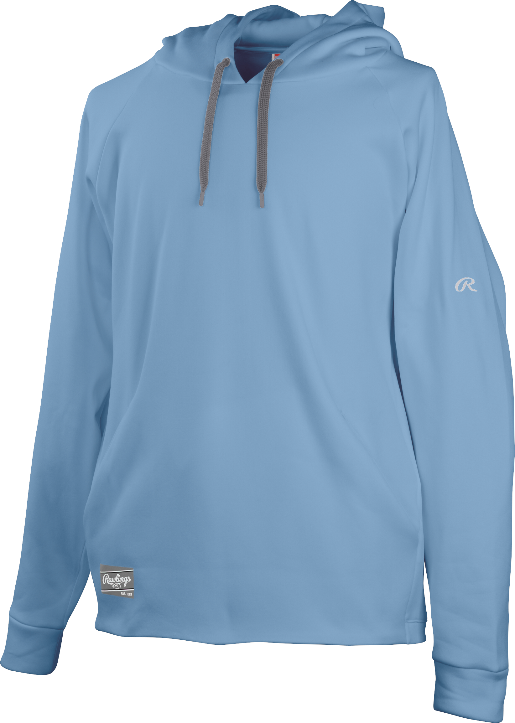Rawlings Adult Colorsync Performance Pullover Hoodie - Small - Columbia Blue