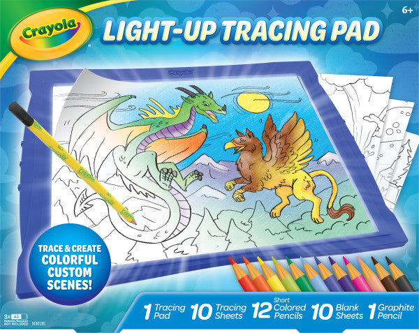 Light-Up Tracing Pad, Blue