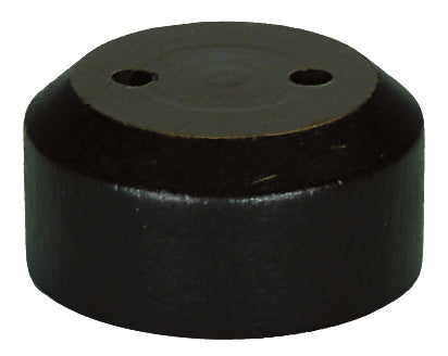 212 2 HOLE EBONIZED WOOD BASE