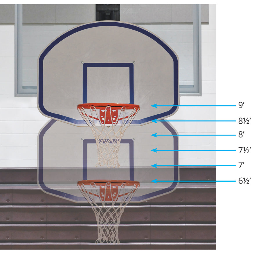 Little Champ  Easy Adjust Backboard Adapter Package