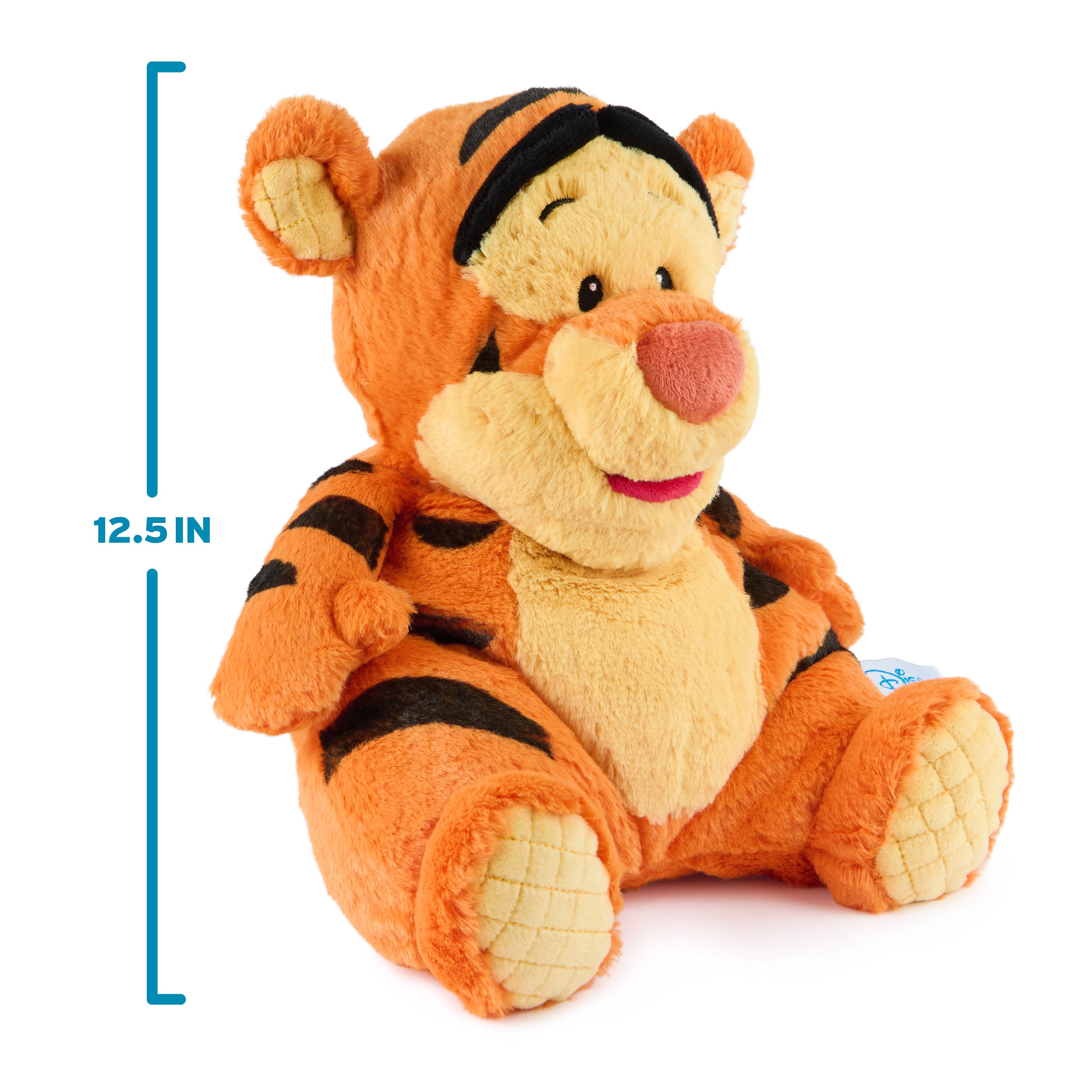 GUND Disney Official Tigger Oh So Snuggly Plush, Winnie the Pooh, Tigger Tiger Stuffed Animal for Ages 1 and Up, Orange, 12.5”