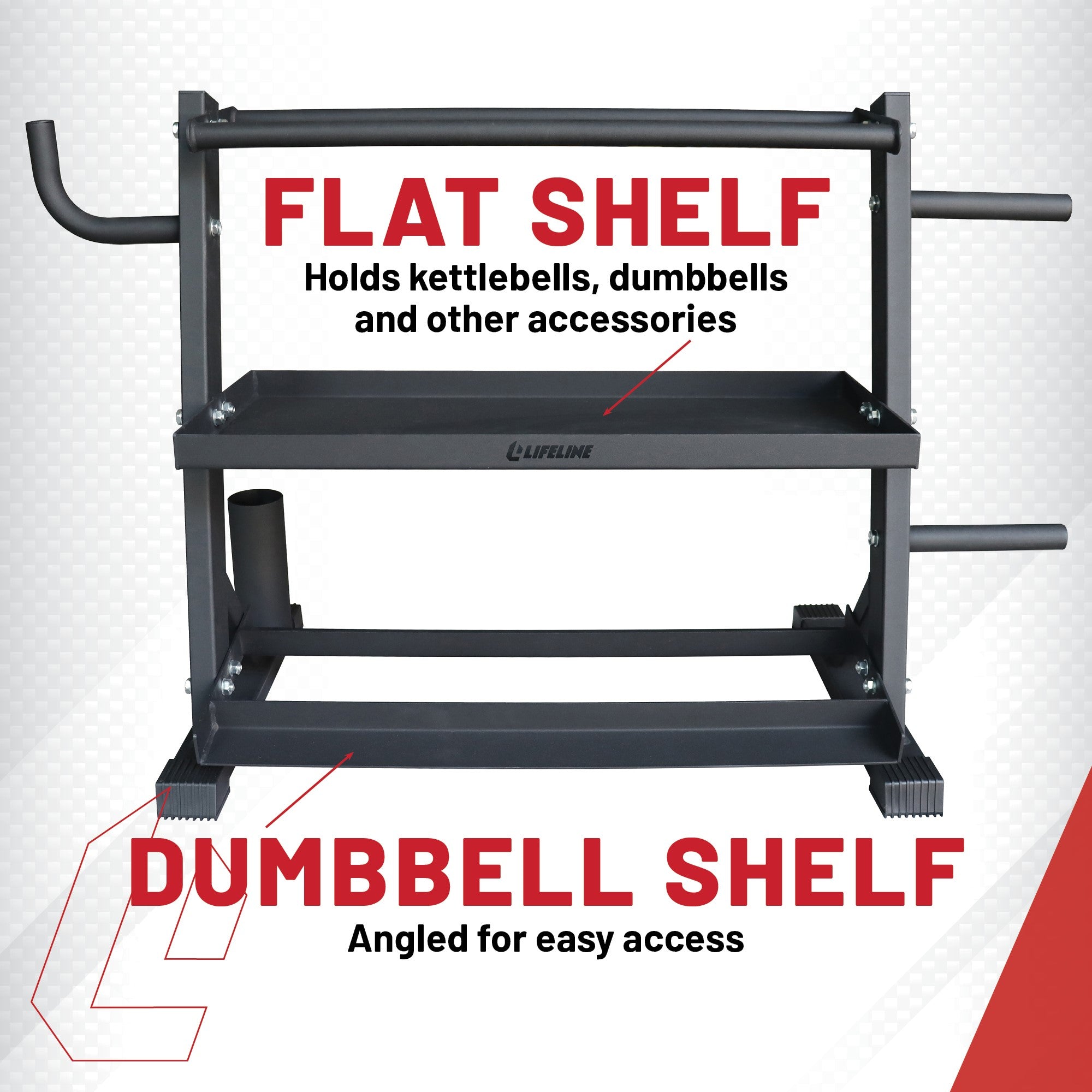 Fitness Storage Rack 3-Tier