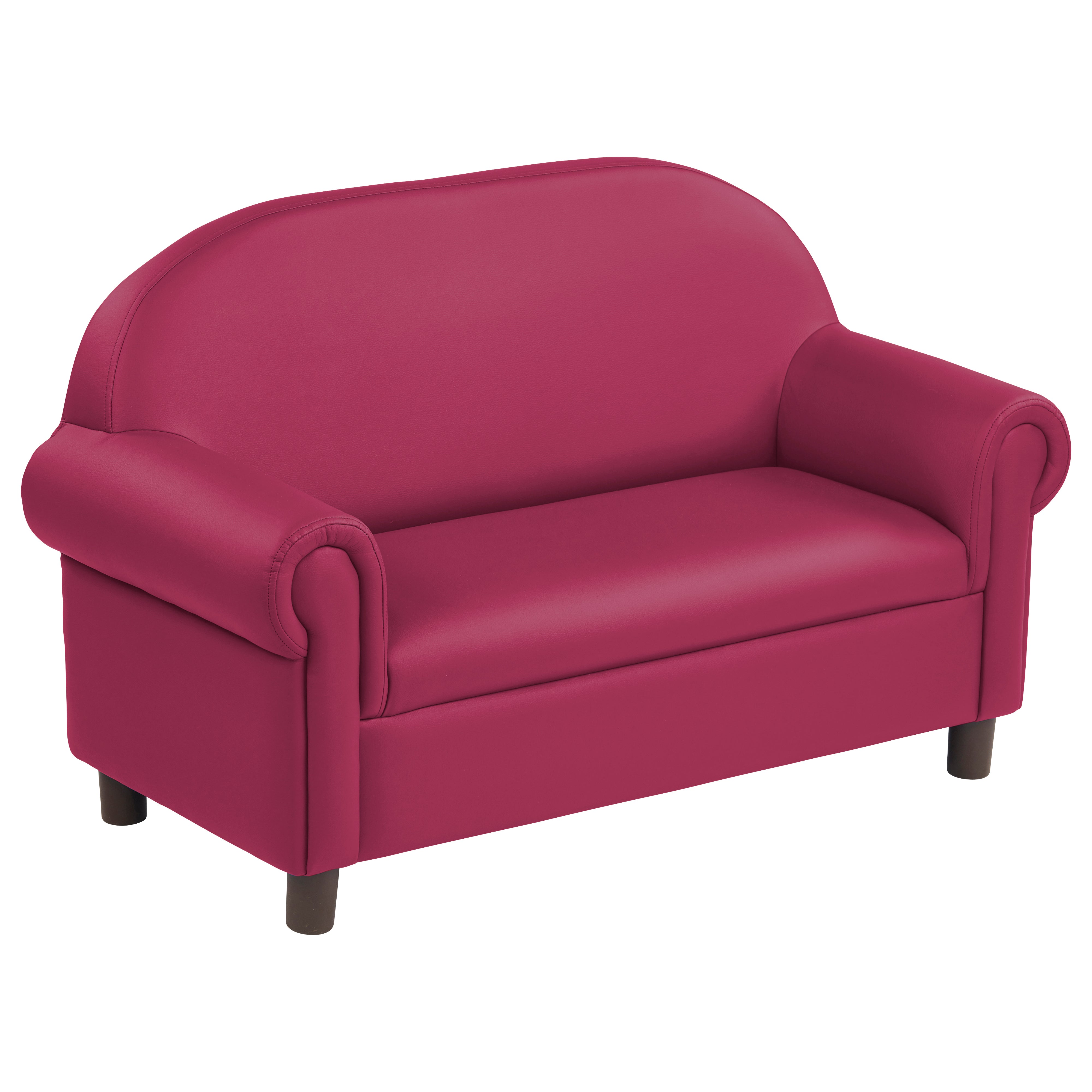 Little Lux Preschool Sofa - Raspberry