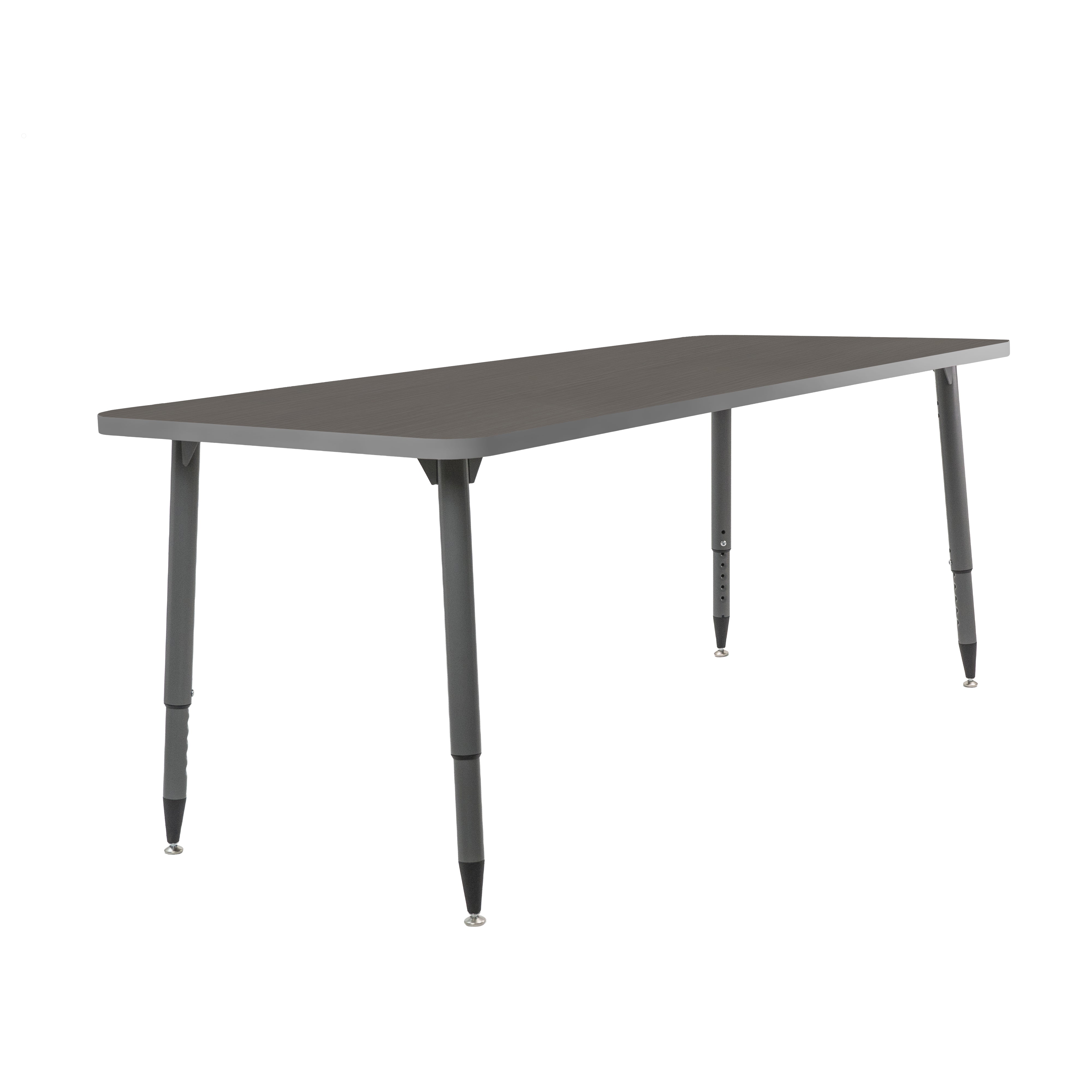 Adapte 30" x 72" Rectangle Activity Table with Adjustable Tapered Legs - Cosmic Strandz/North Sea