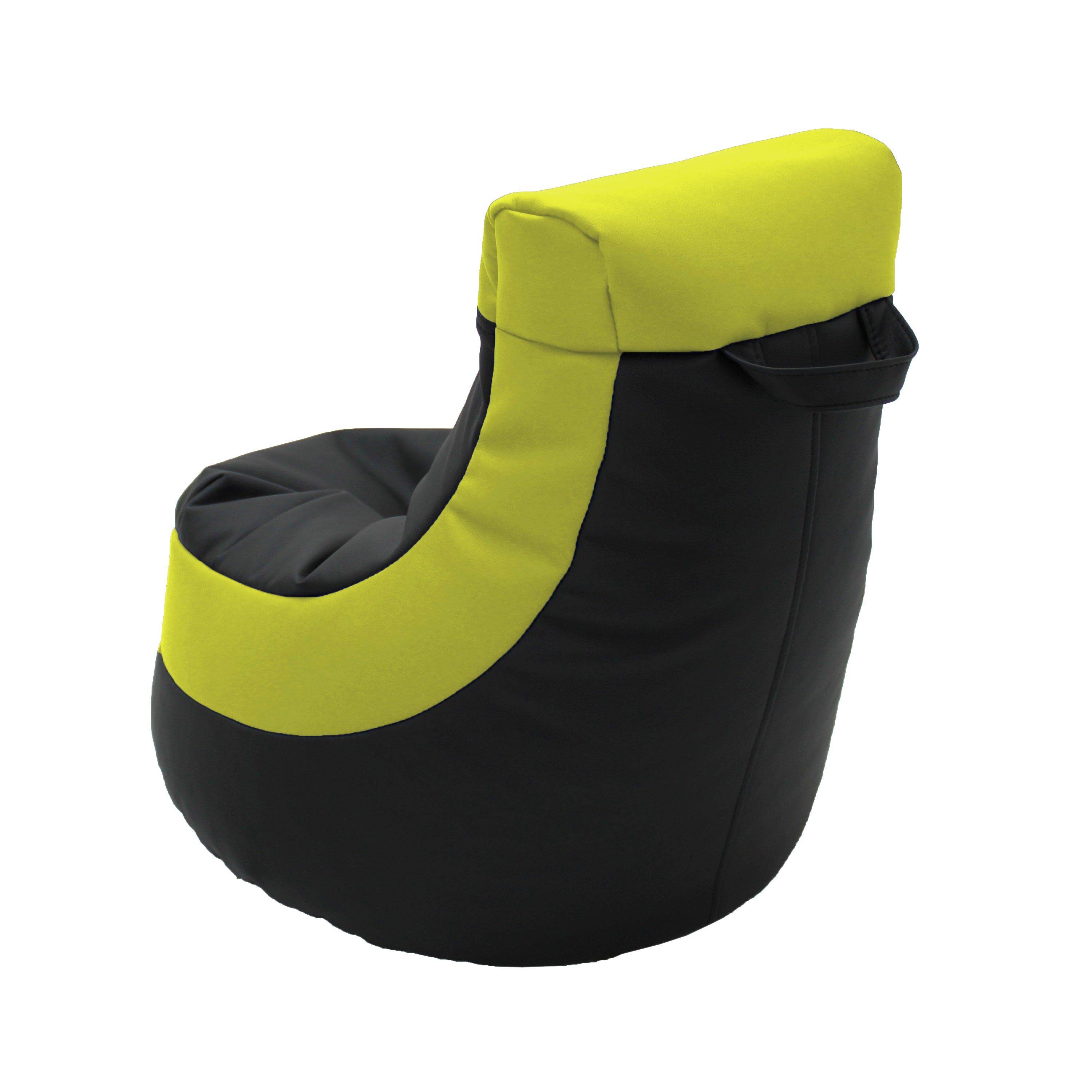 SoftScape Little Gamer Bean Bag - Black/Lime