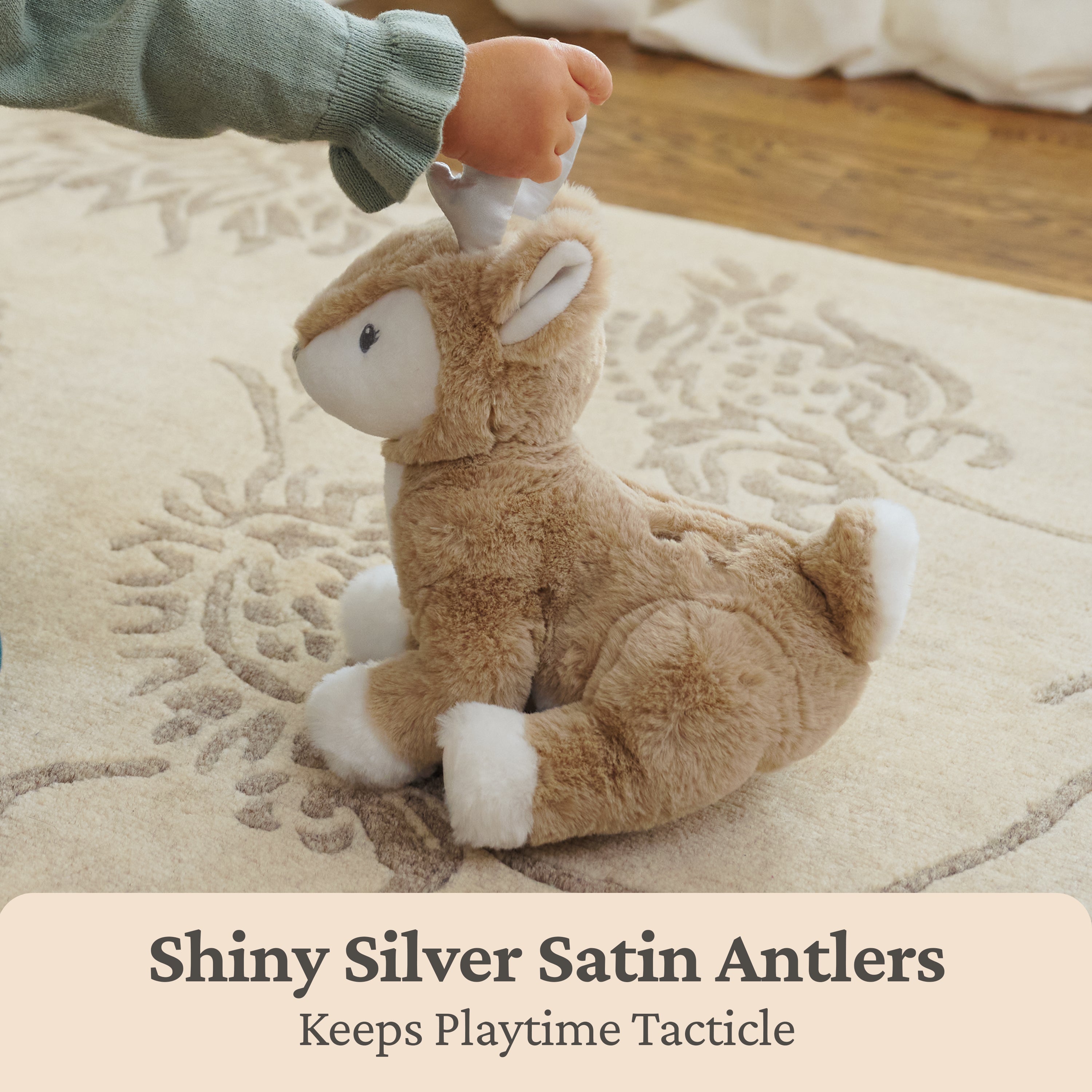 Baby GUND Maple Deer Plush, Stuffed Animal for Babies and Toddlers, Brown, 10”