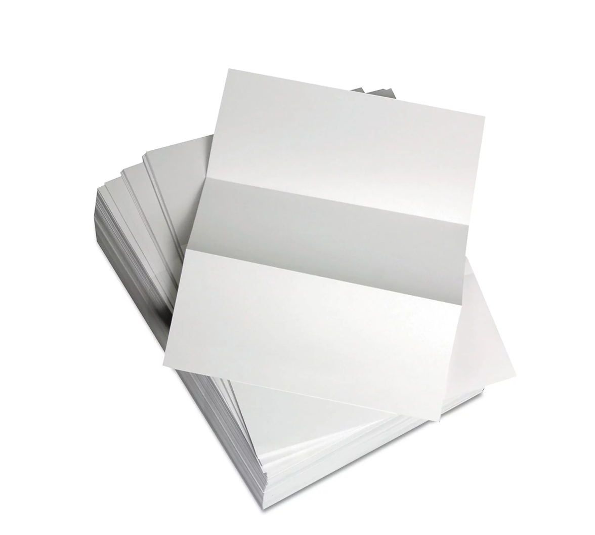 BriteWhite Vellum Bristol Cardstock, 8.5" x 11", 67 lb, 250 Sheets/Ream
