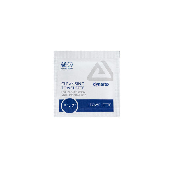 Cleansing Towelettes, 5" x 7" - 100 pcs per Box/10 Boxes per Case