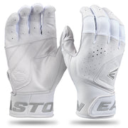 Easton Adult Mav Pro Batting Gloves - Small - White/White