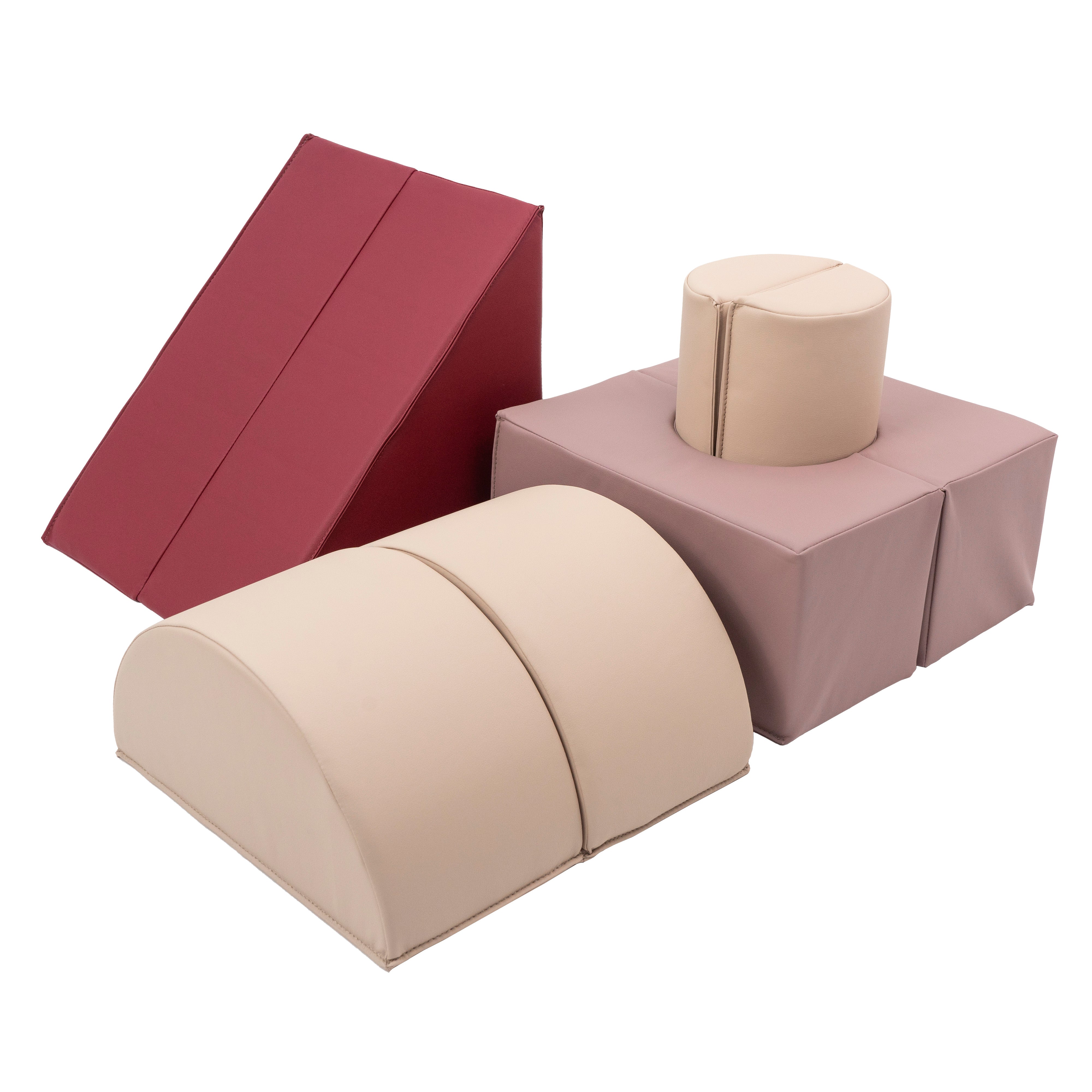 SoftScape Folding Blocks, 4-Piece Set - Rosette