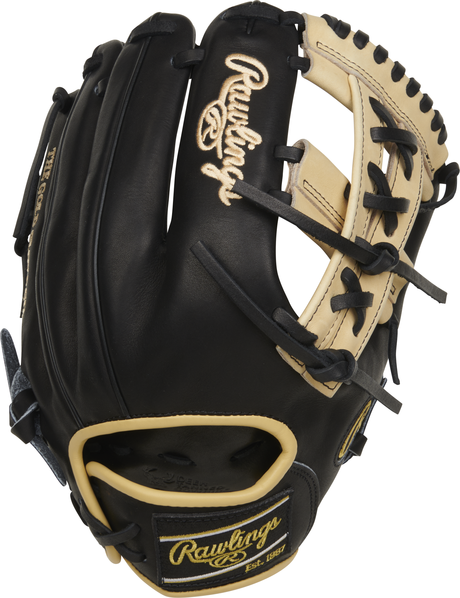 Rawlings Heart Of The Hide With Contour Technology 11.75-Inch Baseball Glove - Right Hand Thrower - Black