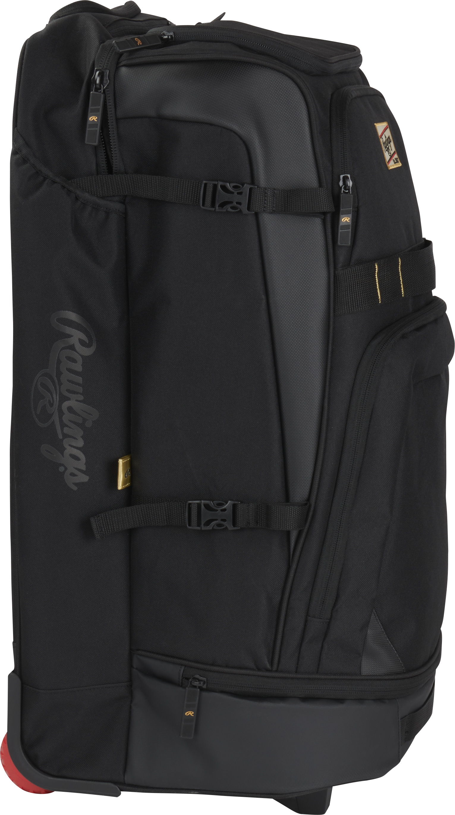 Rawlings Gold Collection Wheeled Bag - Black