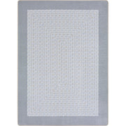 Like Home 10'9" x 13'2" area rug in color Silver