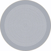 Like Home 5'4" Round area rug in color Silver