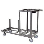 Steel Stanchion Cart ‐ Holds 12 Stanchions