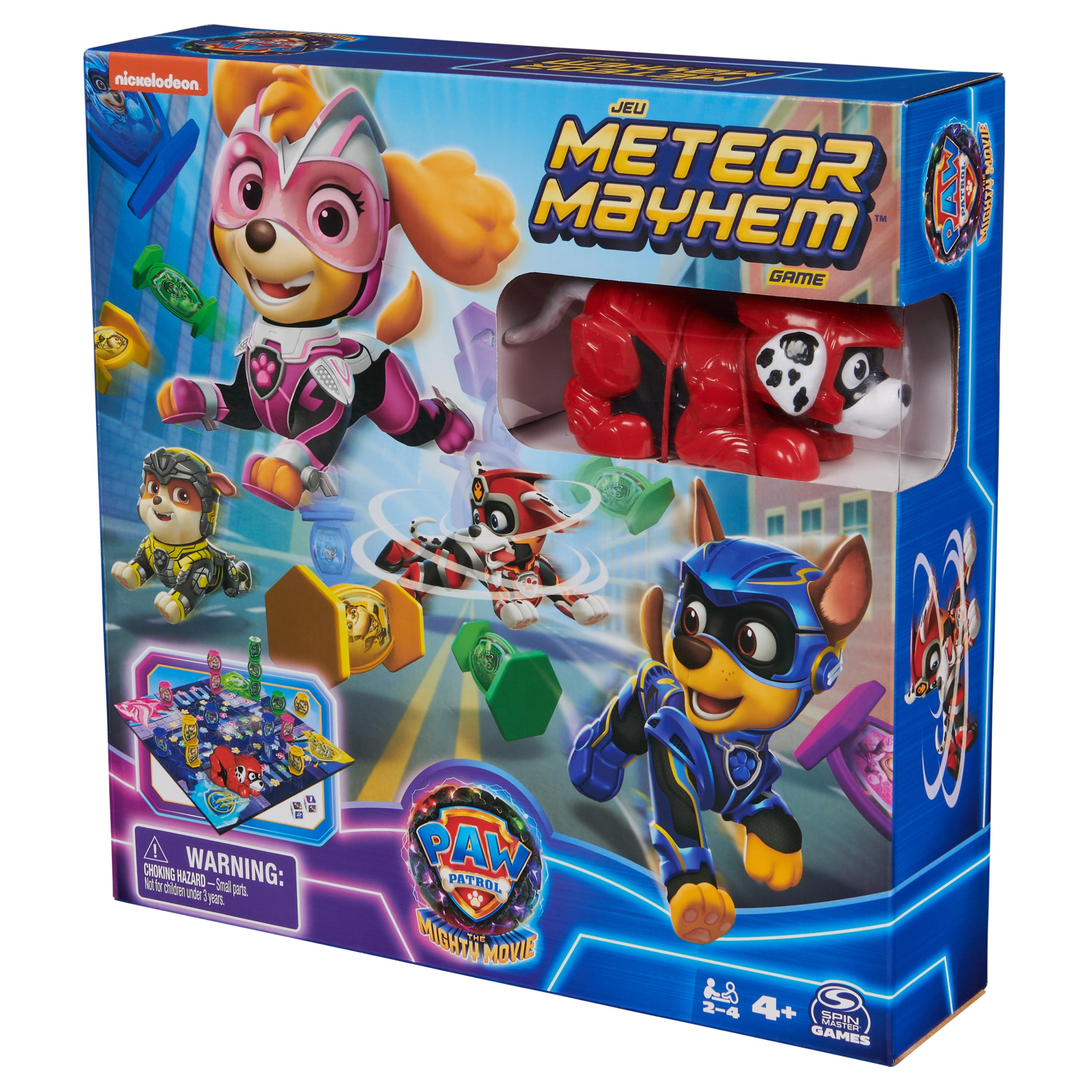 PAW Patrol: The Mighty Movie Meteor Mayhem Game | PAW Patrol Toys | Kids Toys| Gifts for Kids | PAW Patrol Movie 2 | Kids Games for Ages 4 and up