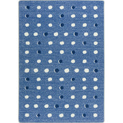 Little Moons 3'10" x 5'4" area rug in color Blue Skies