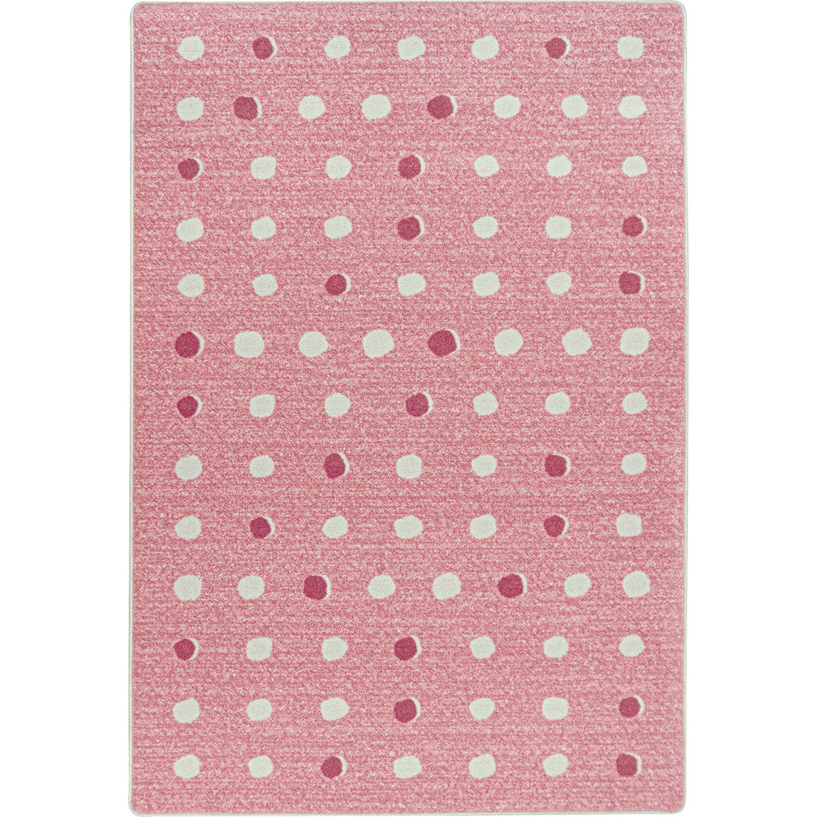 Little Moons 3'10" x 5'4" area rug in color Blush