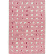 Little Moons 3'10" x 5'4" area rug in color Blush