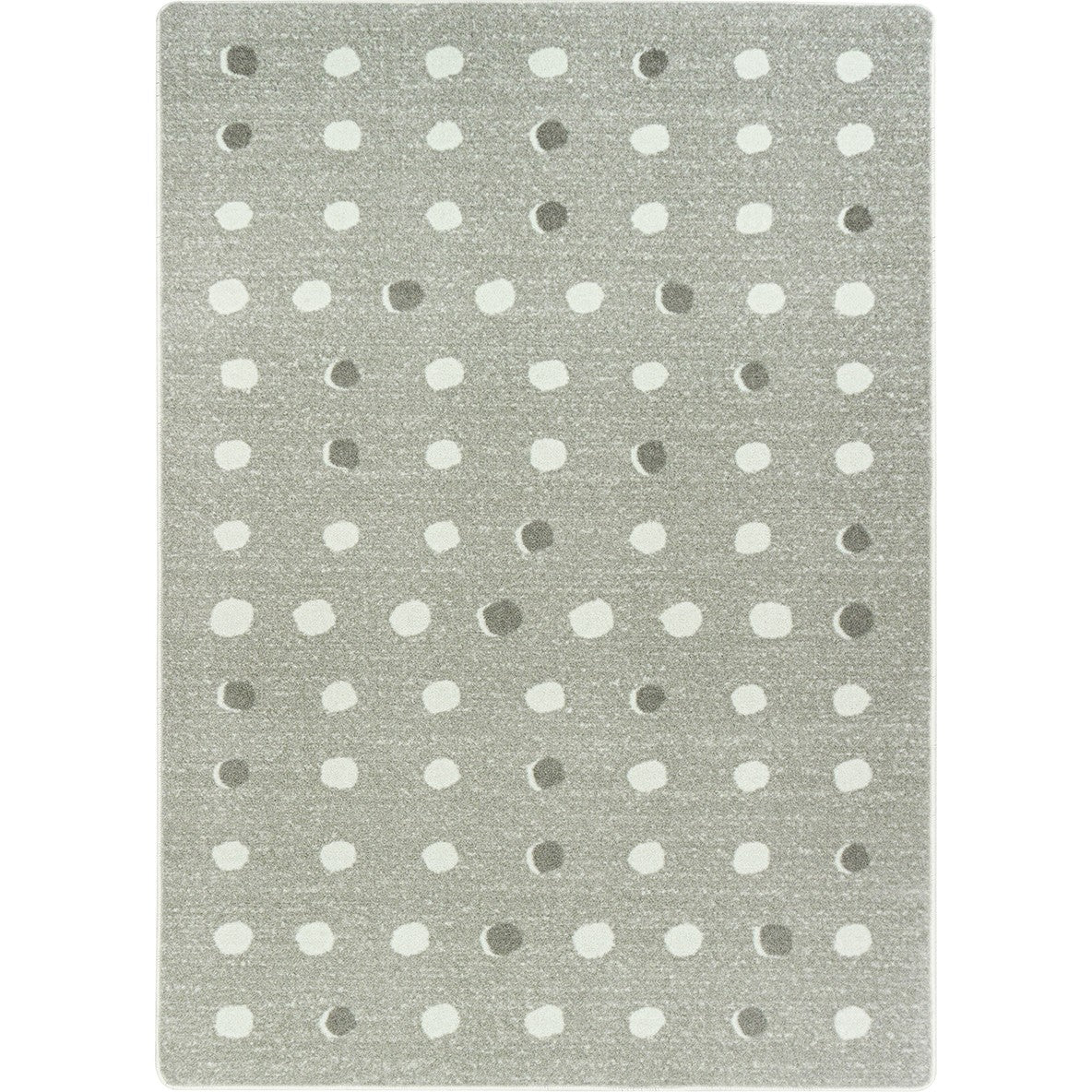 Little Moons 5'4" x 7'8" area rug in color Linen