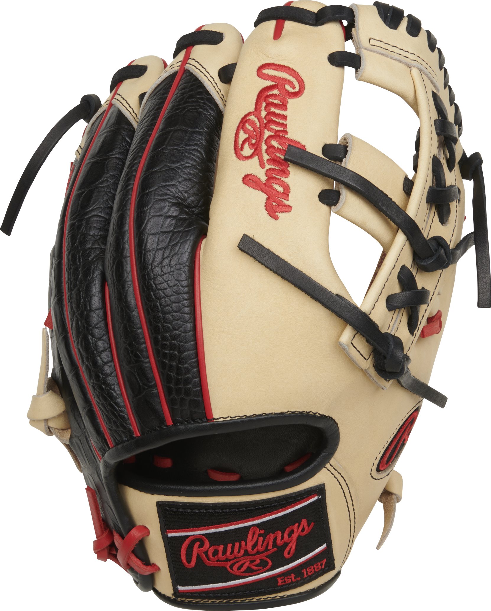 Rawlings Heart Of The Hide Series 11.5-Inch Baseball Glove - Right Hand Thrower - Camel/Croc