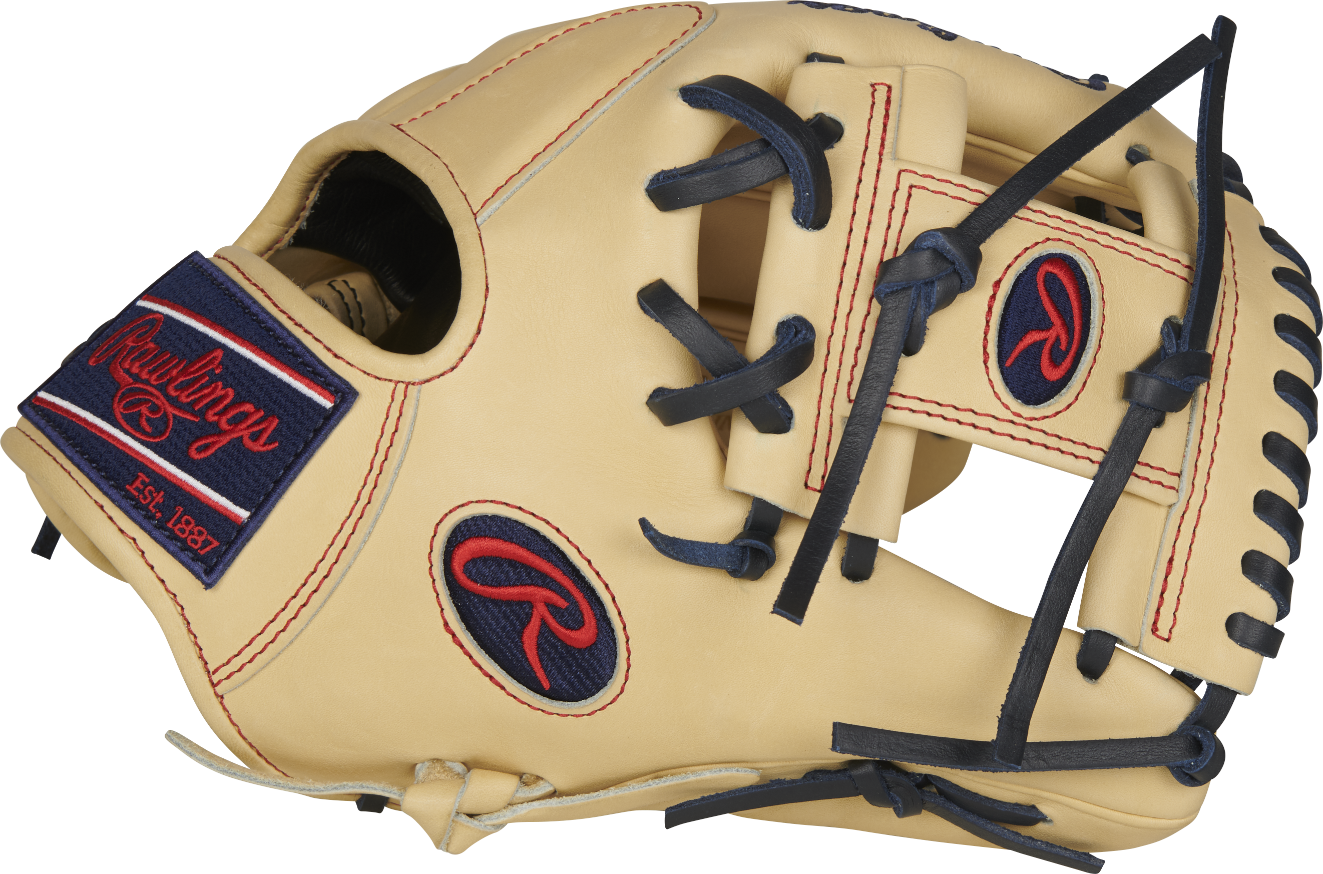 Rawlings Pro Preferred Series 11.5-Inch Baseball Glove - Right Hand Thrower - Camel