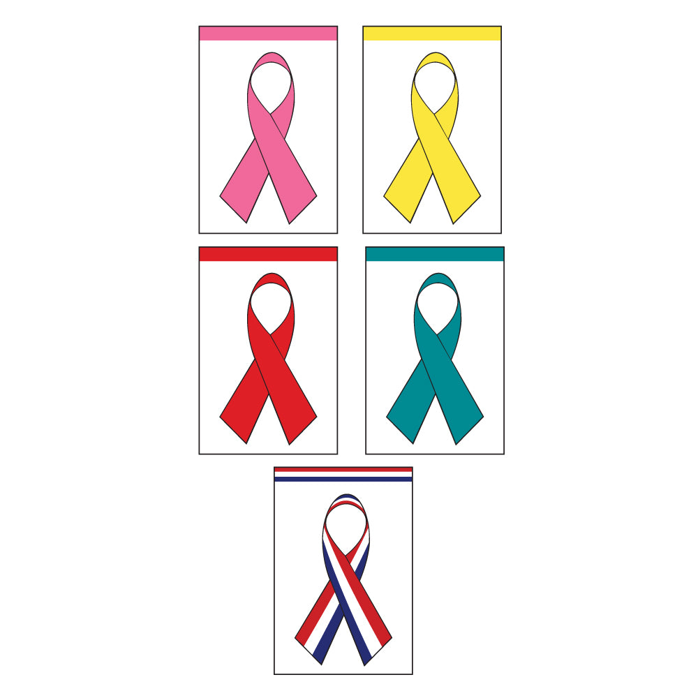 12X18 IN NYL-GLO RIBBON BANNER TEAL
