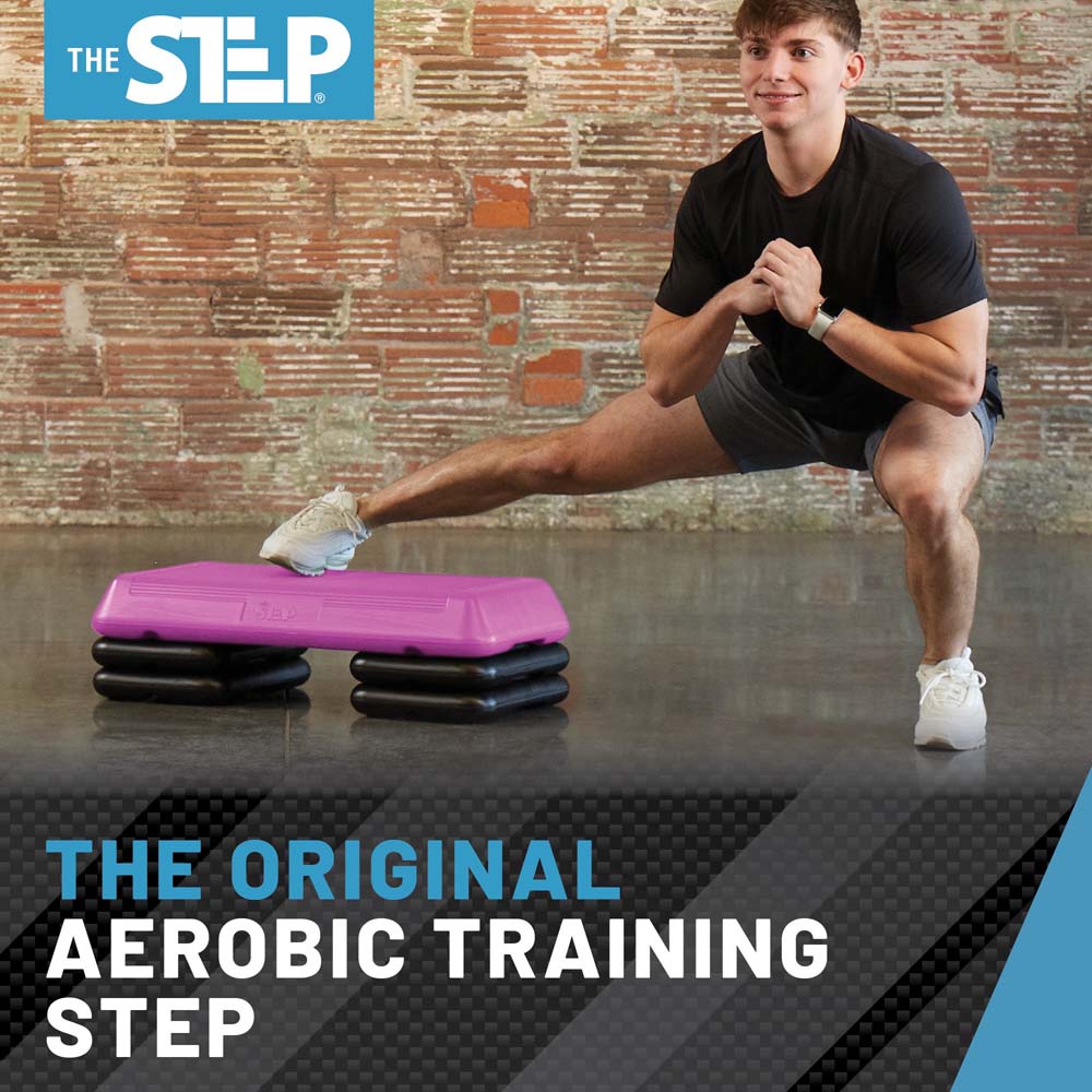 The Circuit Step Pink/Black (4 Risers) New