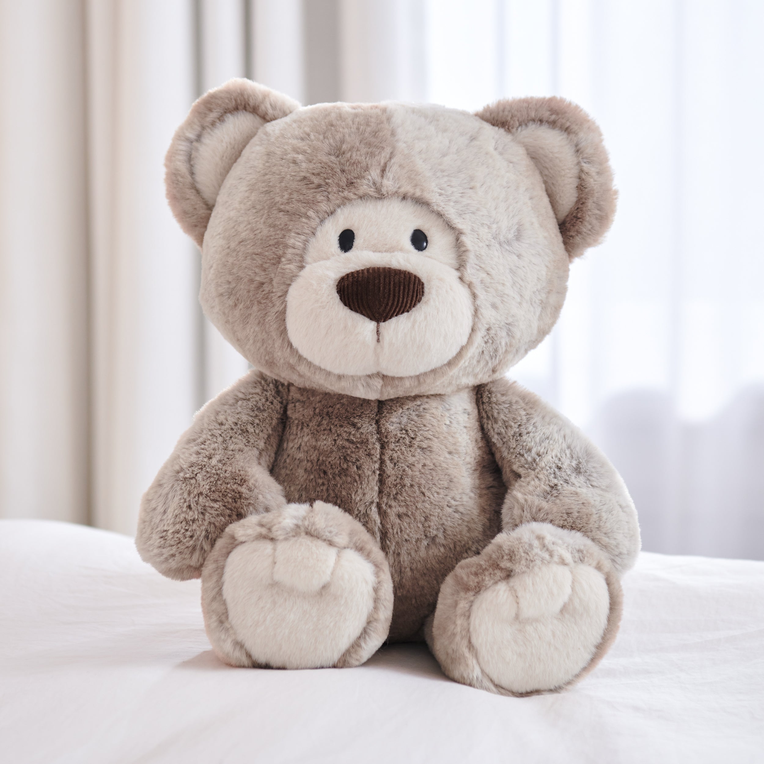 GUND Mukki Teddy Bear, Premium Stuffed Animal for Ages 1 and Up, Brown/Cream, 10"
