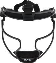 Rawlings Hi-Viz Youth Softball Fielders Mask - Black