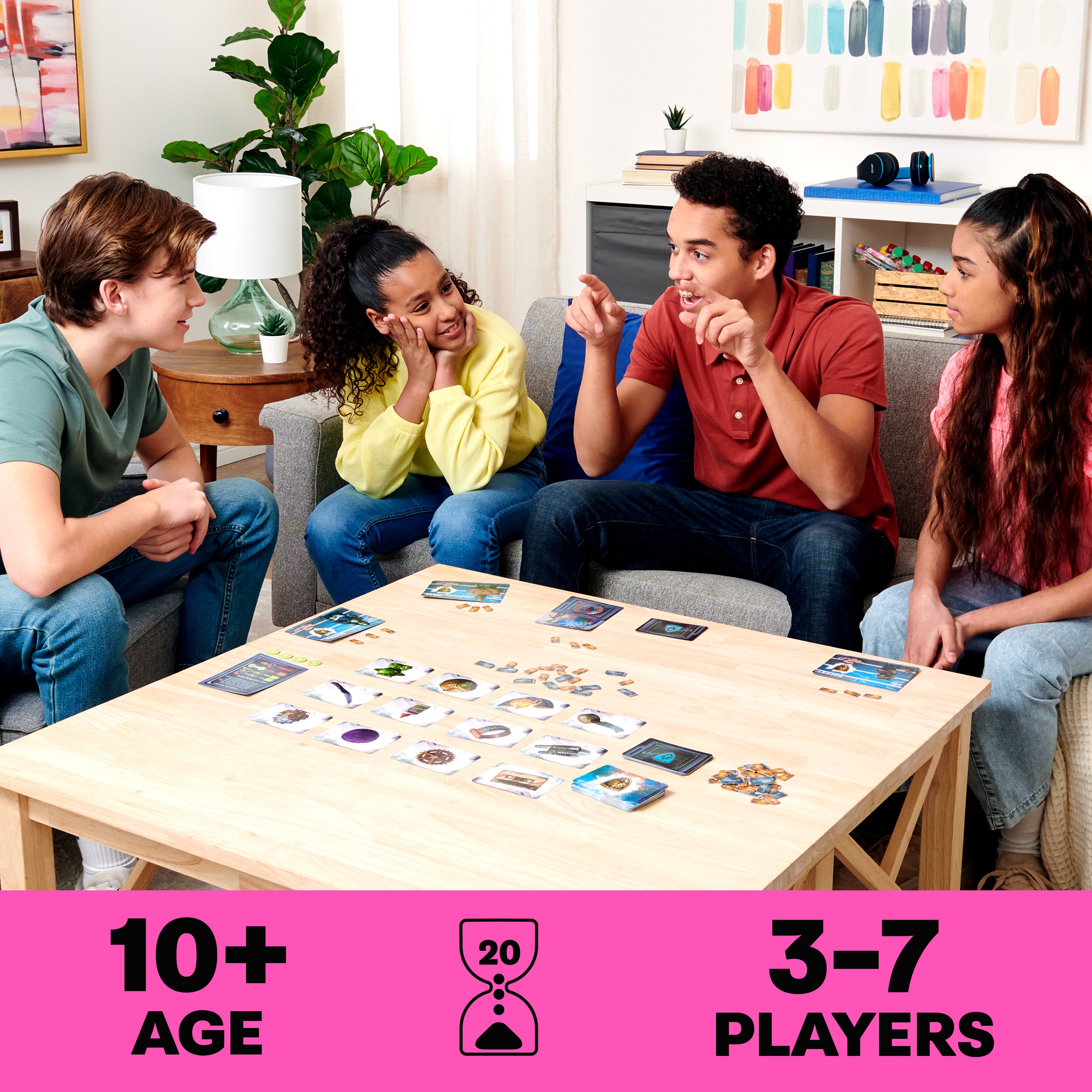 Marvel Guardians of the Galaxy, The Groot Escape by Spin Master Games, Charades-Style Card Games Board Games for Adults and Kids Ages 10 and up