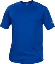 Rawlings Adult Crew Neck Short Sleeve Jersey - Small - Royal