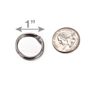 Loose Leaf Rings, 1" Diameter