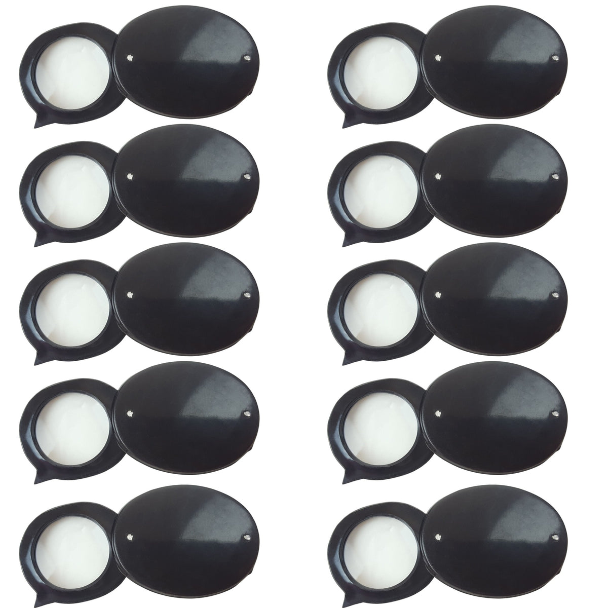 Magnifier, Single Loupe, 5x Magnification, 27mm Lens, Pack of 10