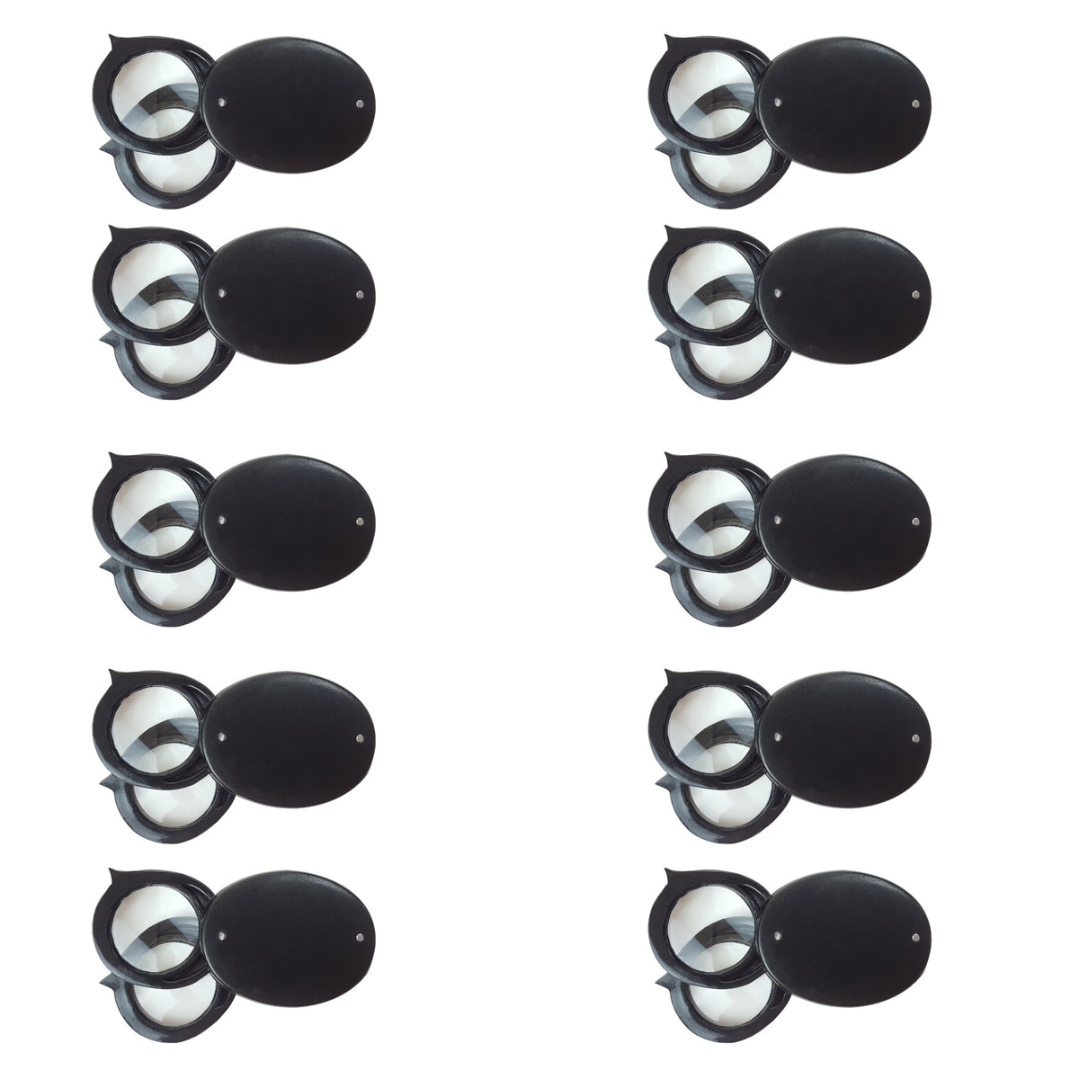 Magnifier, Double Loupe, 5x Magnification, 27mm Lens, Pack of 10