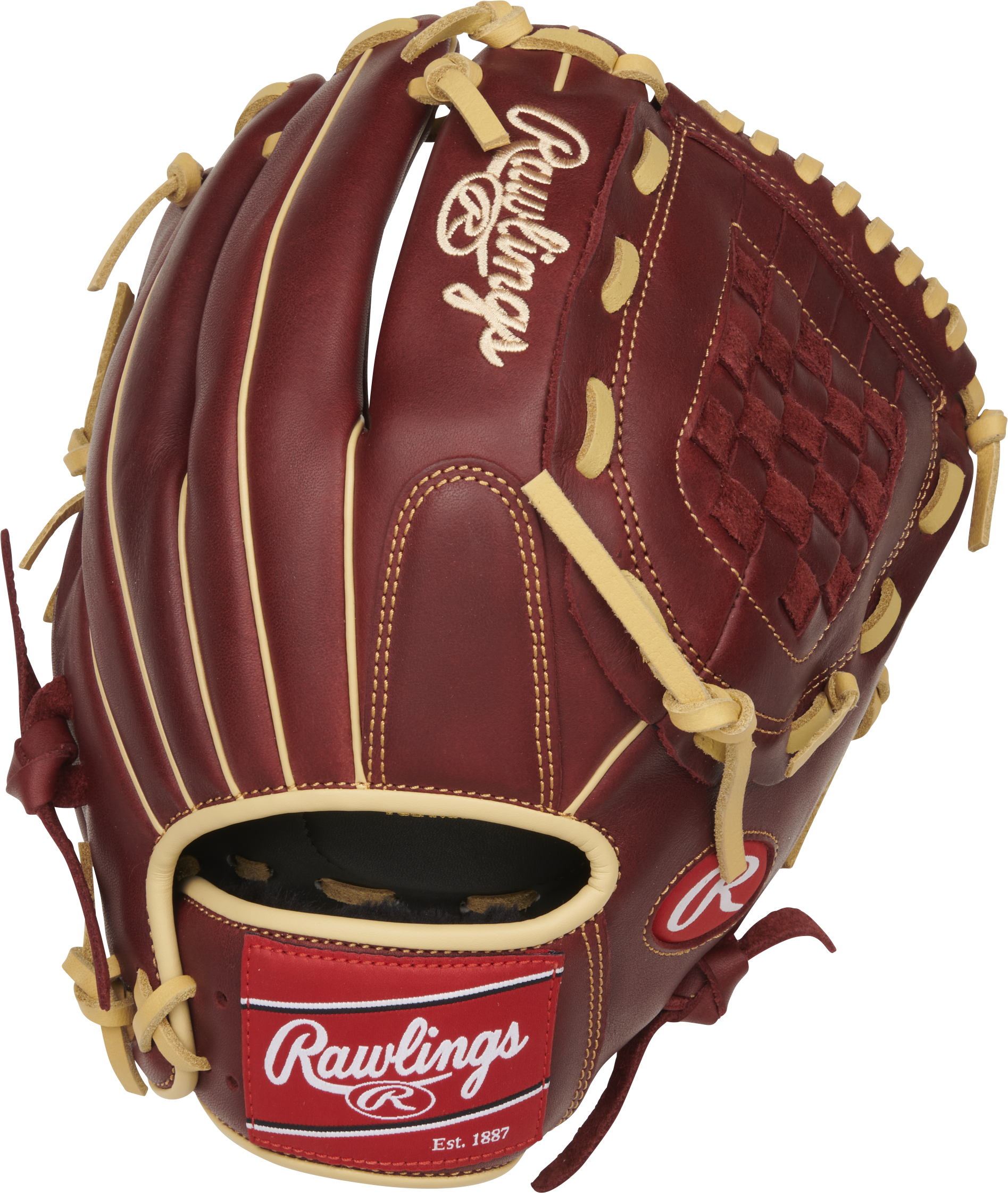 Rawlings Sandlot Series 12-Inch Baseball Glove - Right Hand Thrower - Sherry