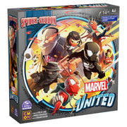 Spin Master Games, Marvel United: Spider-Geddon, Strategy Board Game, Collectible Spider Man Figurines, for Fans of Marvel Rivals & Action Movie Toys, 1-4 Players, for Ages 14 & Up