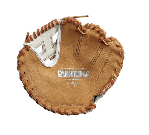 Easton Morgan Stuart Groundwork Training Series 1Hand Softball Glove - Left Hand Thrower - Tan