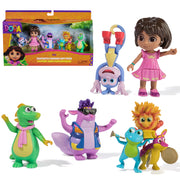 Dora, Fantastic Friends Gift Pack with Dora, Boots, Tico, Isa, and the Fiesta Trio, Toy Figures, Kids Toys for Girls & Boys Ages 3 and Up