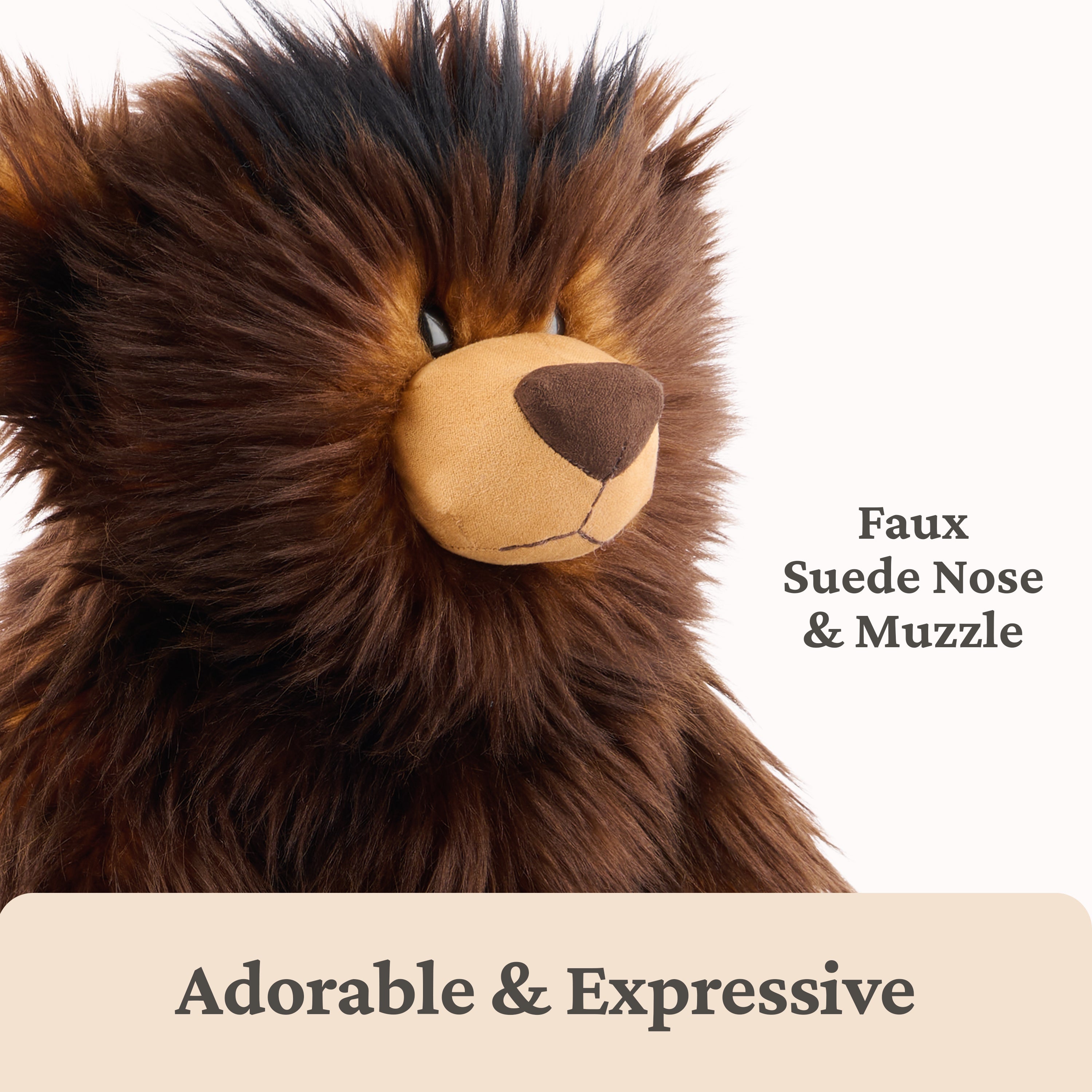 GUND Boe Classic Teddy Bear, Premium Bear Stuffed Animal, Plush Toy for Ages 1 and Up, Brown, 12”