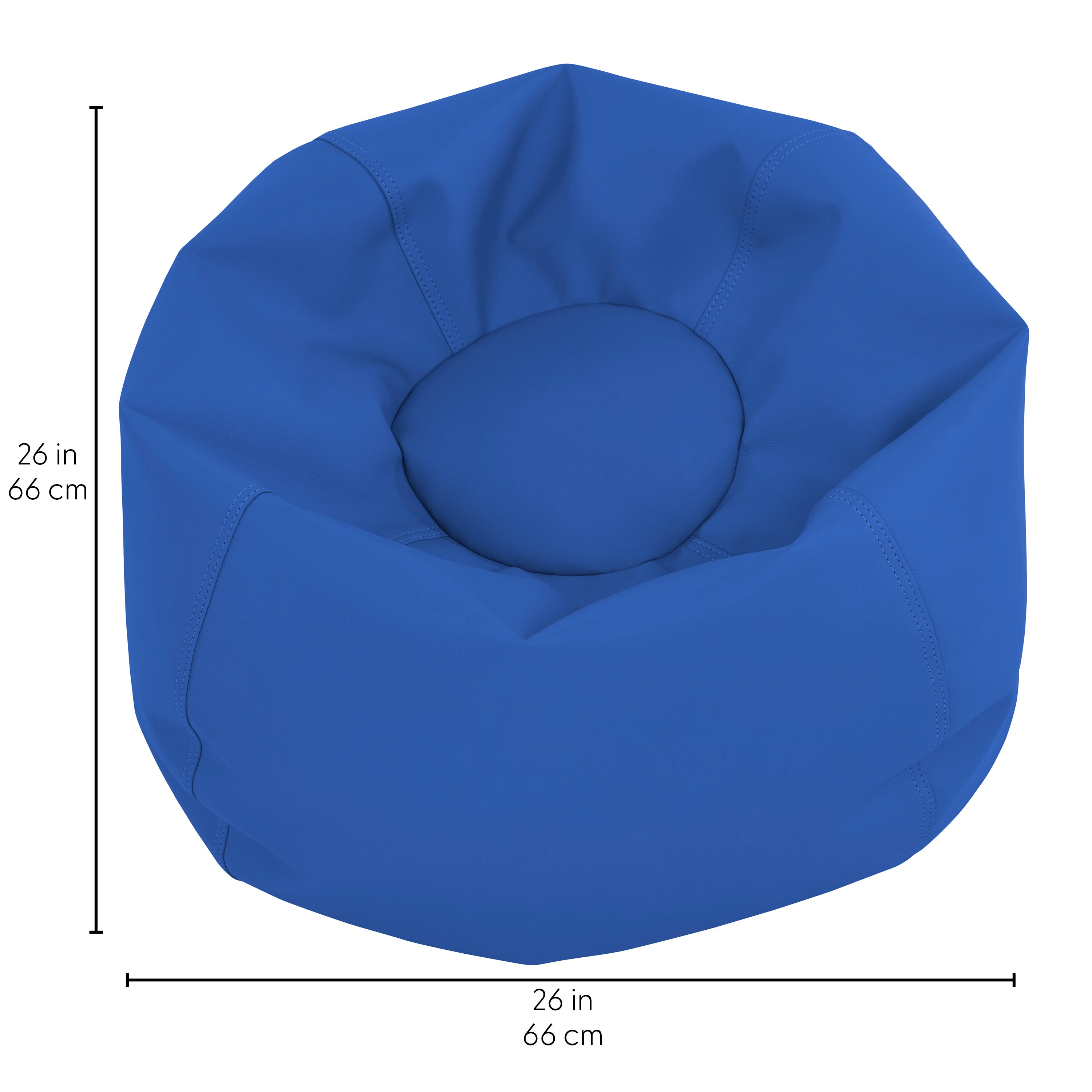 SoftScape Classic 26" Junior Bean Bag - Blue