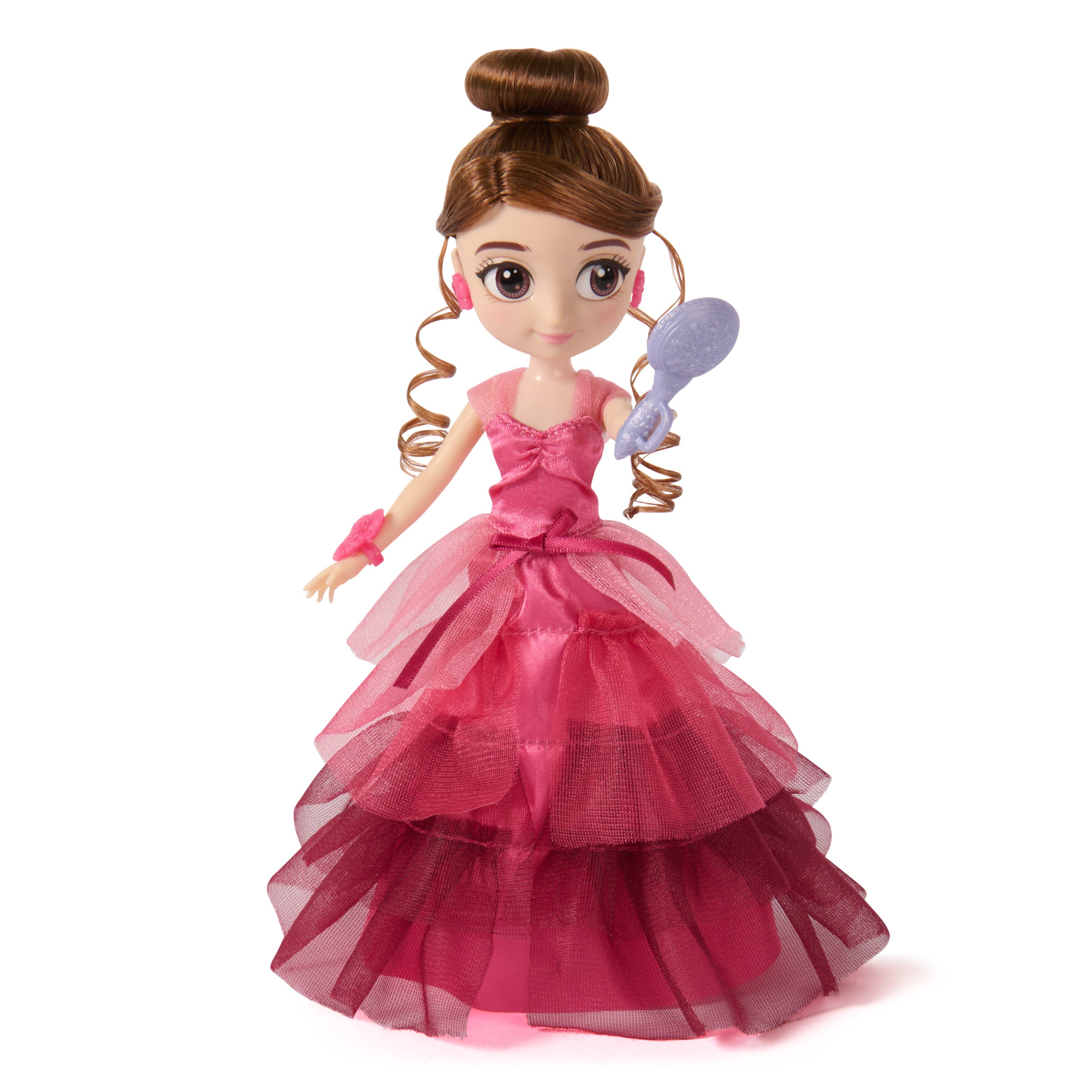Wizarding World Harry Potter, 8-inch Hermione Granger Doll 9-Piece Yule Ball Gift Set with Doll Accessories, Kids Toys for Ages 6 and up