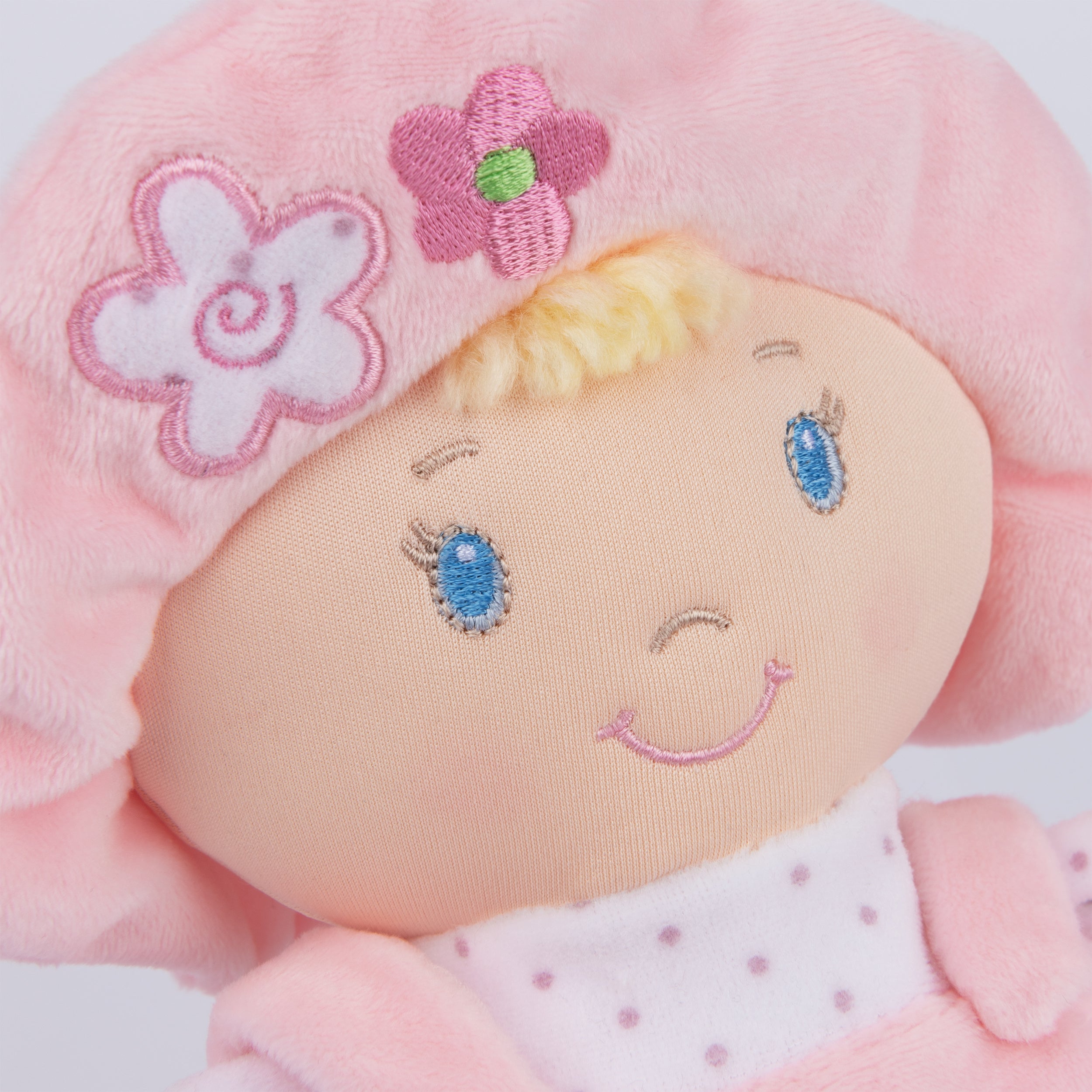GUND Baby My First Dolly, Plush Doll for Babies and Toddlers, Pink/White, 13”
