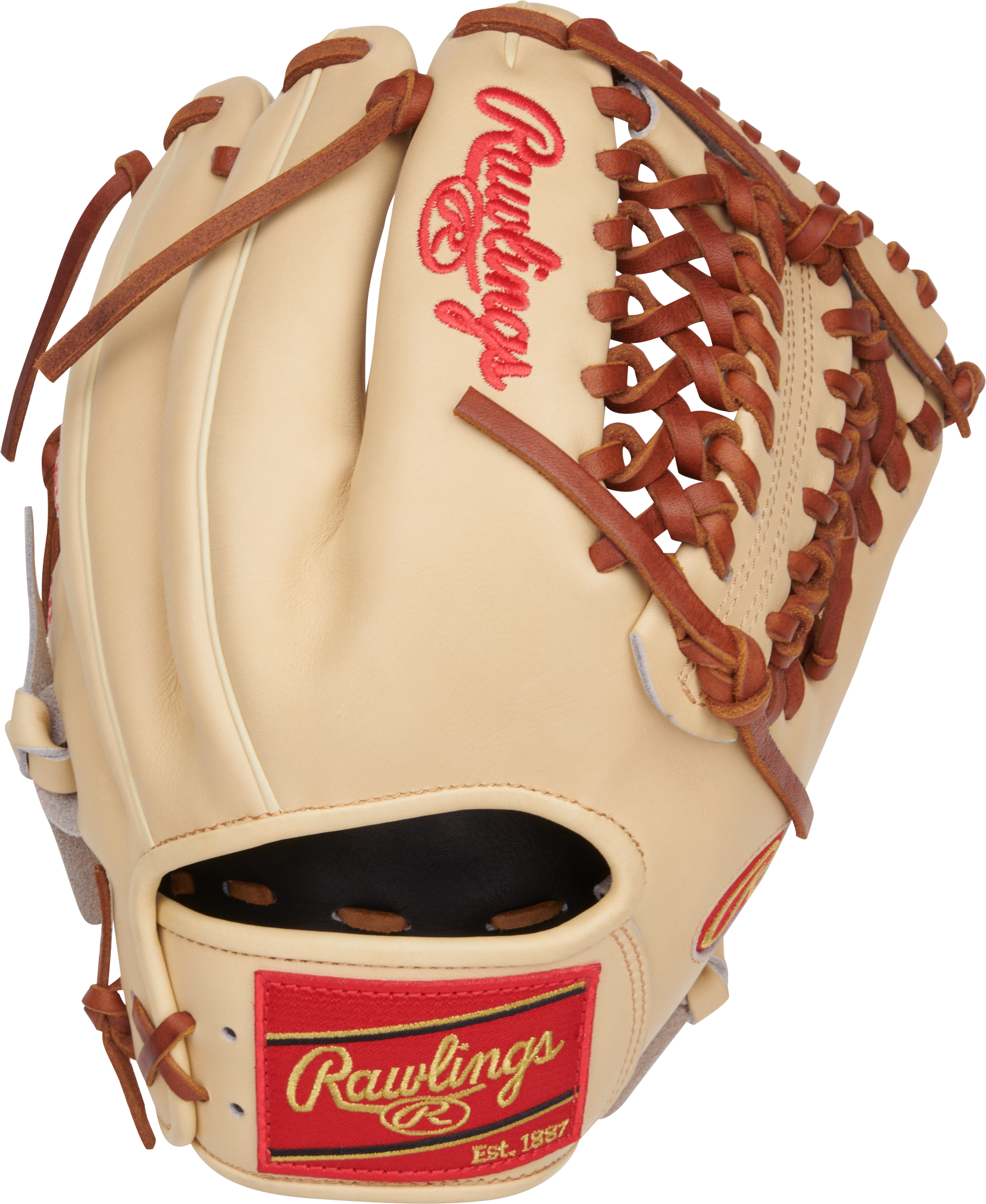 Rawlings Heart Of The Hide Series 11.75-Inch Baseball Glove - Right Hand Thrower - Camel