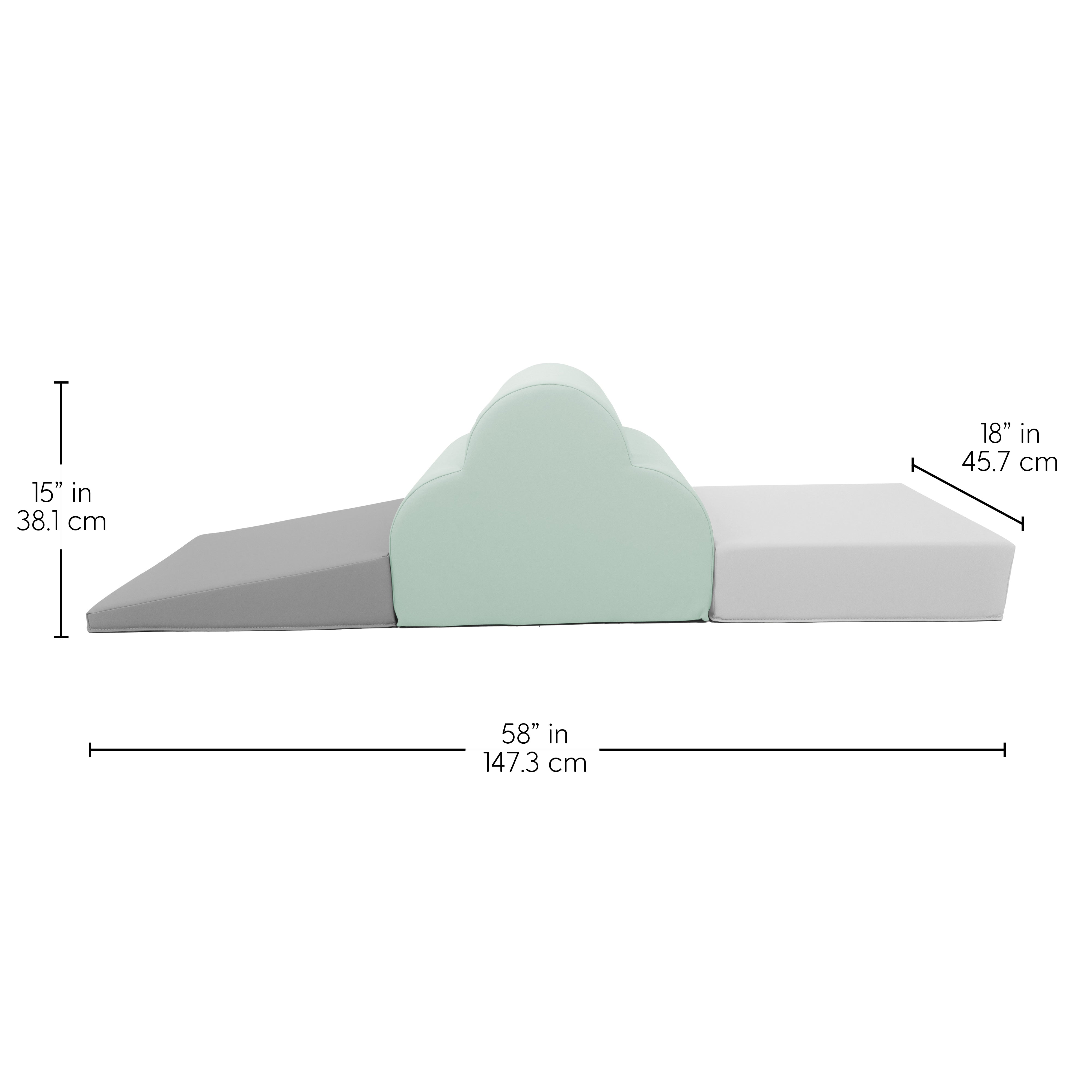 SoftScape Cloud Play Climber, 3-Piece Set - Glacier