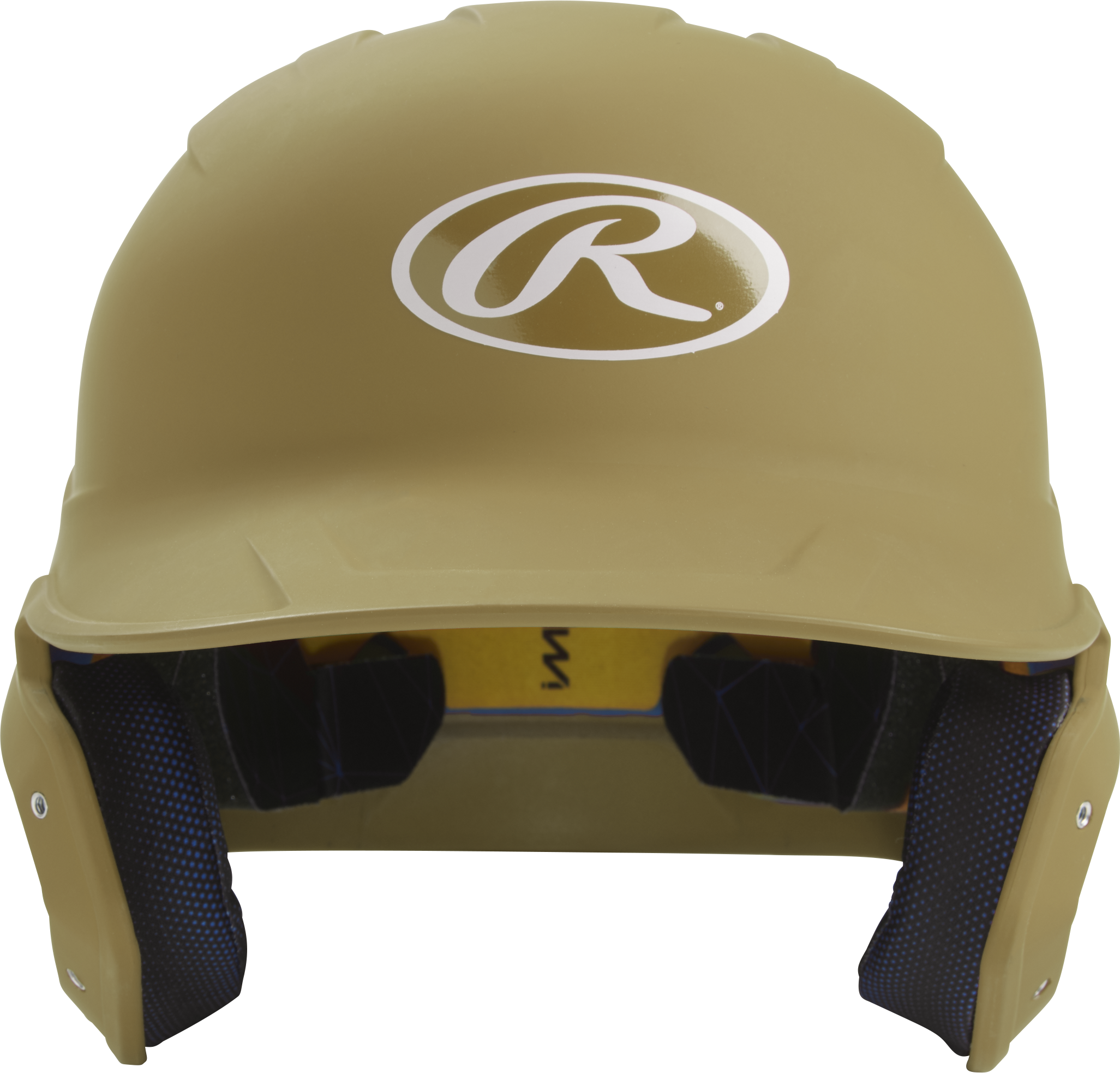 Rawlings Mach Matte Junior Baseball Helmet - Vegas Gold