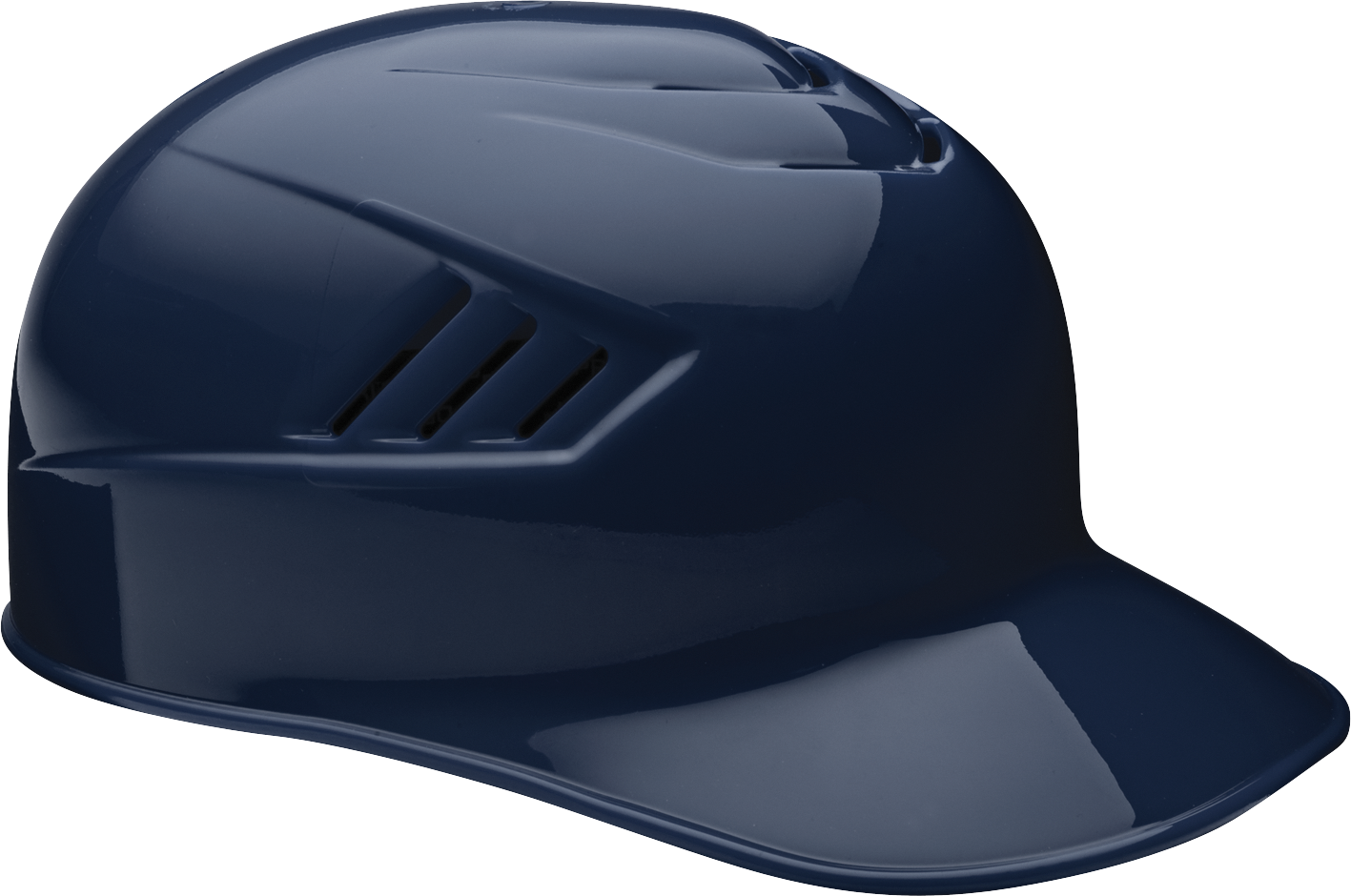 Rawlings Coolflo Gloss Base Coach Helmet - Small - Navy